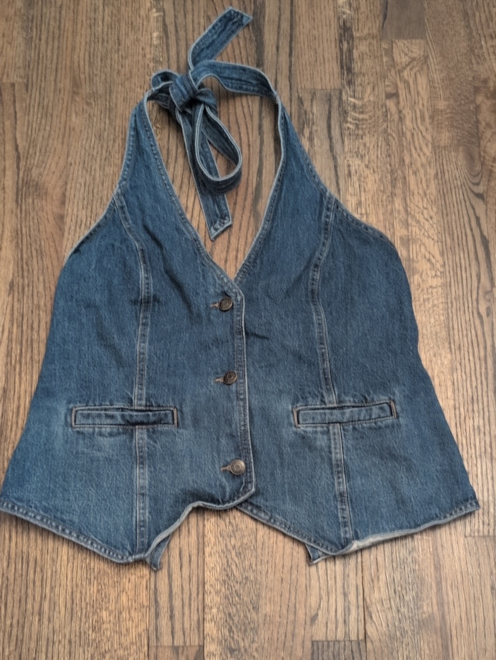 Wild Fable Light Blue Denim Vest